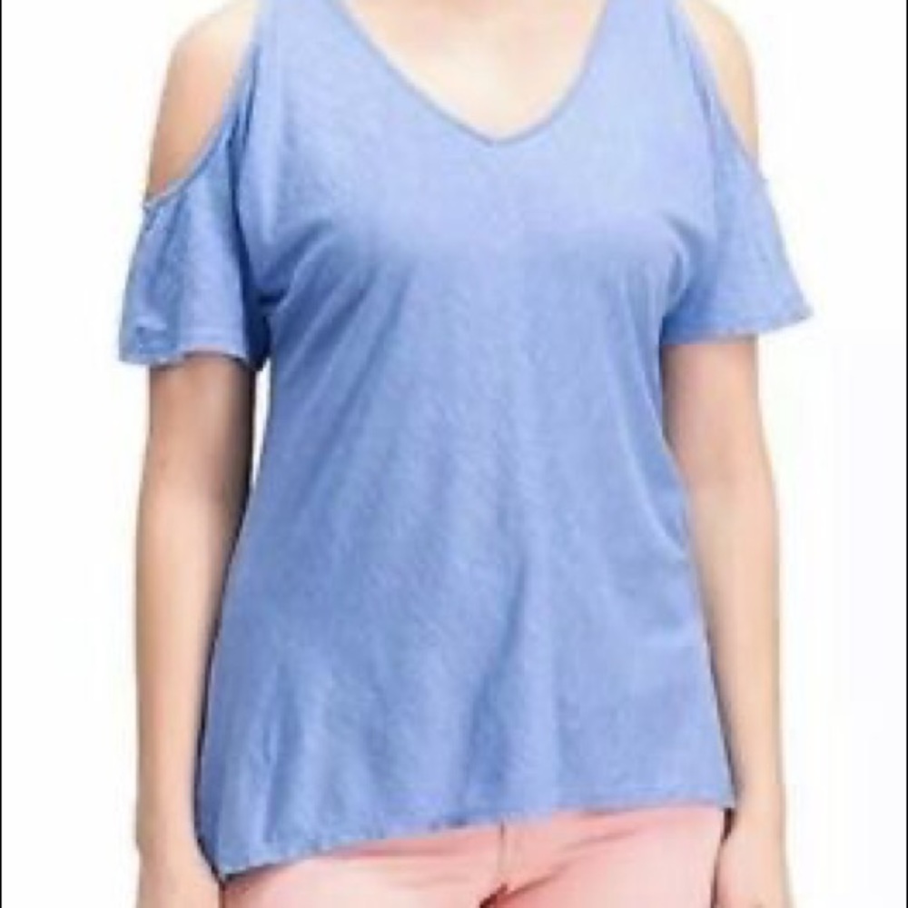 CALVIN KLEIN Blue Bonnet Top